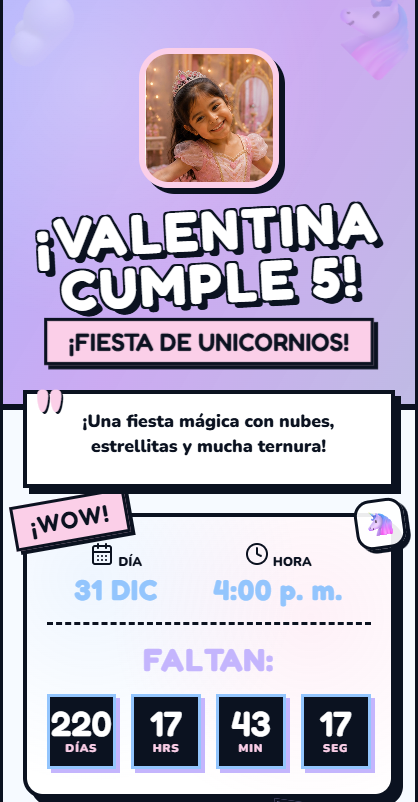 Unicornios - Nubes